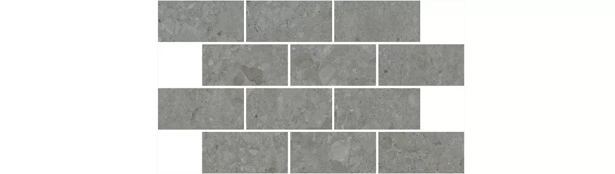 Керама Марацци / Kerama Marazzi DD606120R\MM ЧЕППО ДИ ГРЕ Декор мозаичный серый темный матовый обрезной 34,6x20