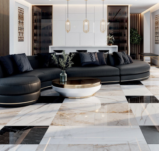 Керама Марацци / Kerama Marazzi SG651622R РИАЛЬТО светлый лаппатированный обрезной 60x60