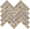 Керамогранит Керама Марацци Kerama Marazzi T042\SG5269 МОНТИОНИ ДЕКОР мозаичный коричневый светлый 34x35,5