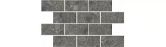 Керама Марацци / Kerama Marazzi DD606220R\MM ЧЕППО ДИ ГРЕ Декор мозаичный антрацит матовый обрезной 34,6x20