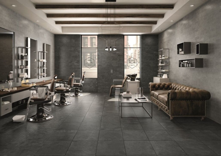 Италон Материя Титанио Ступень Угловая / Italon Materia Titanio Scale Angle 33x60