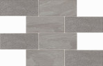 Керамогранит Estima Luna Эстима Луна Мозаика LN02/TE02 Bricks Big Неполир. 28,6x35