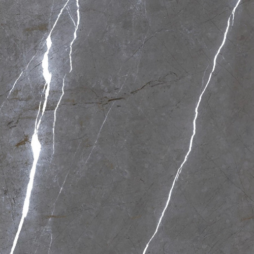 Керамогранит ГРАНИ ТАГАНАЯ GRESSE STONE SIMBEL - GRIZZLY GRS05-05 мрамор серый 60x60