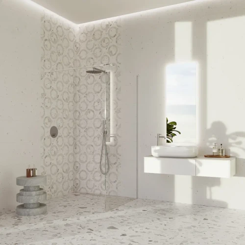 Керама Марацци / Kerama Marazzi KM3090B0271R ТАРАСКОН серый светлый матовый обрезной 30x89,5
