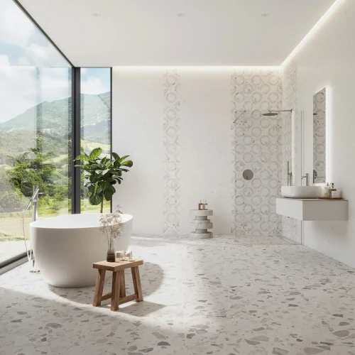 Керама Марацци / Kerama Marazzi KM3090B0271R ТАРАСКОН серый светлый матовый обрезной 30x89,5