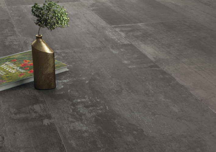 Керамогранит Колизеум ТУРИН БЛЭК СТУПЕНЬ Угл. ПРАВ 33x90