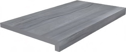 Керама Марацци / Kerama Marazzi DL600400R20\GLF РОВЕРЕЛЛА ступень L серый 34x60