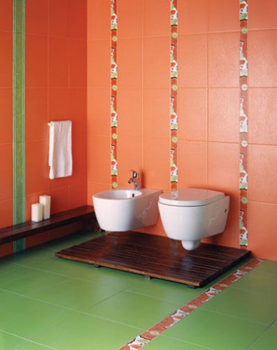 Плитка напольная Kerama Marazzi 4156 Кимоно оранжевый 40,2x40,2