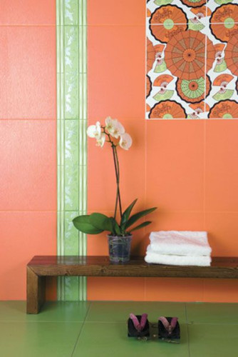 Плитка напольная Kerama Marazzi 4156 Кимоно оранжевый 40,2x40,2