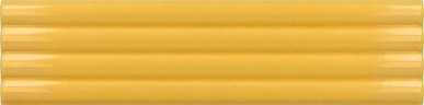 Плитка EQUIPE COSTA NOVA ONDA Yellow Glossy 5x20