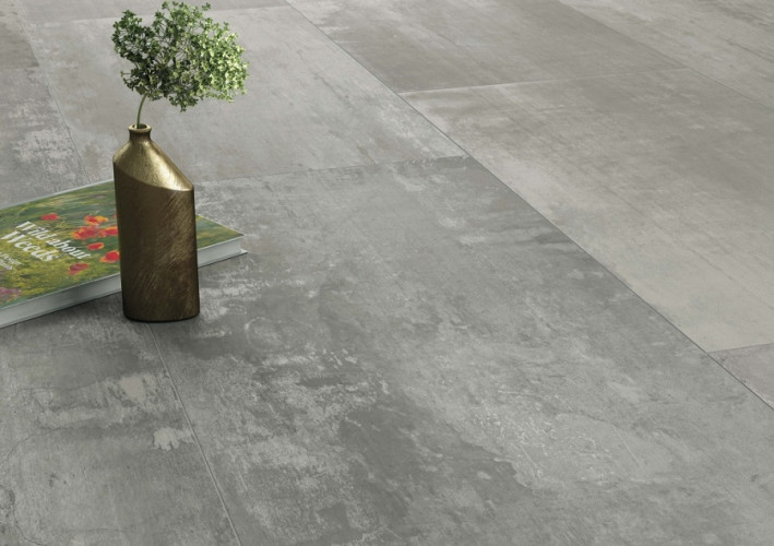 Керамогранит Колизеум ТУРИН ГРЭЙ СТУПЕНЬ Угл. ЛЕВ 33x90