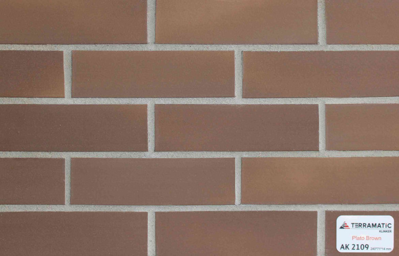 Клинкерная плитка Terramatic Plato Brown / Терраматик Плато Браун АK 2109