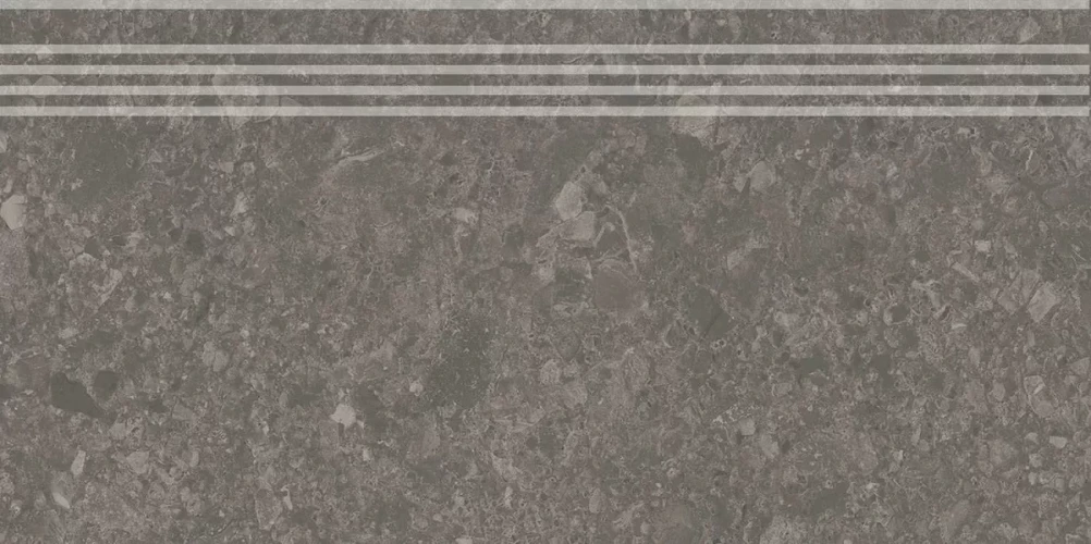 Керама Марацци / Kerama Marazzi DD606320R\GR ЧЕППО ДИ ГРЕ Ступень коричневый матовый обрезной 30x60