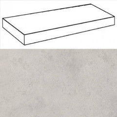 Италон Миллениум Сильвер Ступень Угловая / Italon Millennium Silver Scale Angle 33x80