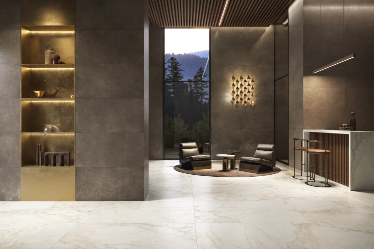 Италон Этернум Каррара Люкс Плинтус / Italon Eternum Carrara Lux Battiscopa 7,2x80