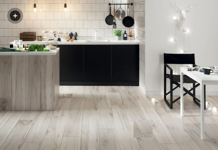 Керамогранит Tubadzin WOOD Craft white STR 119,8x19