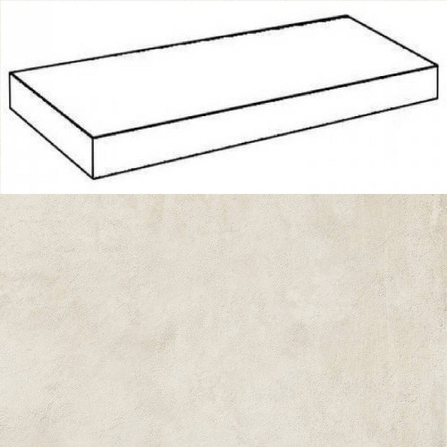 Италон Миллениум Пьюр Ступень Угловая / Italon Millennium Pure Scale Angle 33x80