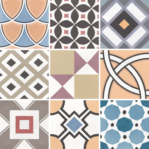 Керамогранит EQUIPE CAPRICE DECO Chess Colours 20x20