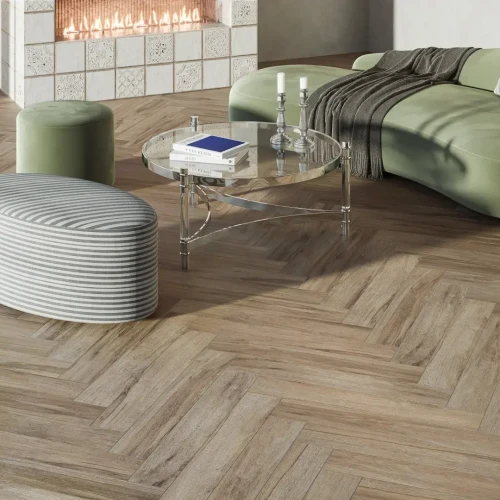Керама Марацци / Kerama Marazzi ЛАВР KM1380G0051R коричневый темный матовый обрезной 13x80