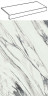 Италон Шарм Делюкс Статуарио Фантастико Ступень Фронт / Italon Charme Deluxe Statuario Fantastico Front 33x120