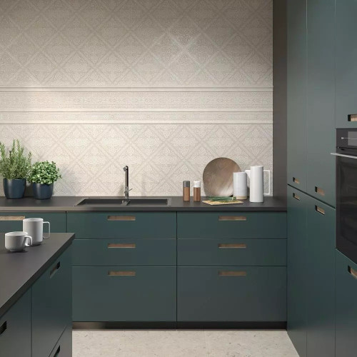 Керамическая плитка Керама Марацци / Kerama Marazzi BLC023R КАРМУ БОРДЮР БАГЕТ серый светлый матовый 30x5