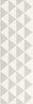 Керамическая плитка Tubadzin D-BURANO bar white B 7,8x23,7