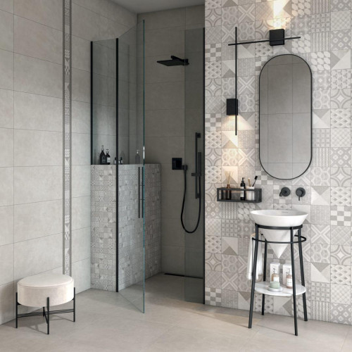 Керамогранит Керама Марацци Kerama Marazzi SG648300R ОНДА серый обрезной 60x60