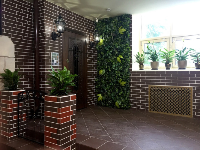 Клинкерная плитка Керамин АМСТЕРДАМ 4 коричневый матовый 29,8x29,8