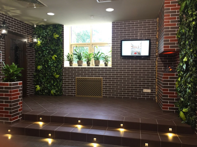 Клинкерная плитка Керамин АМСТЕРДАМ 4 коричневый матовый 29,8x29,8