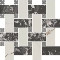 Керама Марацци / Kerama Marazzi ID163 РИАЛЬТО ДЕКОР 3 наборный матовый обрезной 43,5x43,5