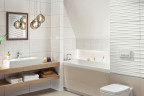Керамическая плитка Tubadzin D-BURANO bar white D 7,8x23,7