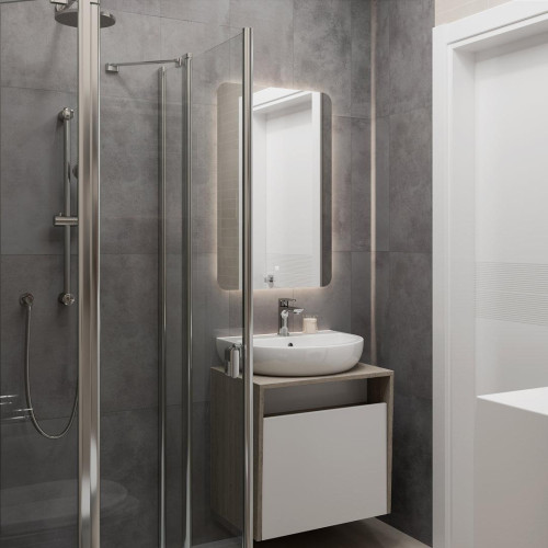 Керамогранит Керама Марацци Kerama Marazzi МИРАБО DD253600R серый обрезной 30x60