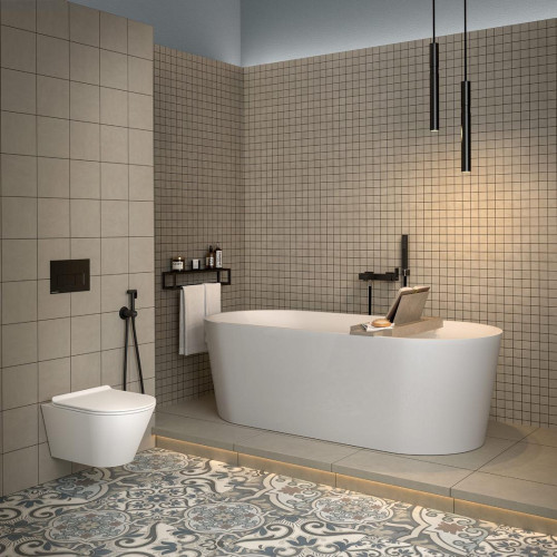 Керама Марацци / Kerama Marazzi ПРО ЧЕМЕНТО VT\A602\DD1736R ДЕКОР 1 обрезной 40,2x40,2