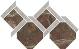 Керама Марацци / Kerama Marazzi ID165 РИАЛЬТО ДЕКОР 1 наборный лаппатированный обрезной 48x29,5