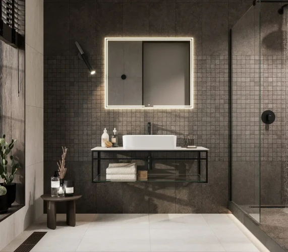 Керама Марацци / Kerama Marazzi KMD3STA126BR РУССИЛЬОН Декор коричневый темный матовый обрезной 30x60