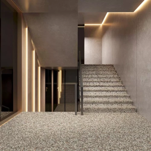 Керамогранит Керама Марацци / Kerama Marazzi KM6060G0031RBT6 БРИЧИОЛА Плинтус бежевый светлый матовый обрезной 9,5x60