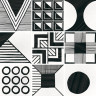 Керамогранит EQUIPE CAPRICE DECO Block B&W 20x20