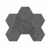 Керамогранит Estima Luna Эстима Луна Мозаика LN03/TE03 Hexagon Неполир. 25x28,5