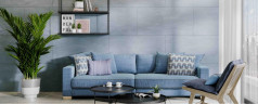 Керамогранит Аметис Спектрум Скай Блю / Ametis Spectrum Sky Blue SR03 ректиф 60x60