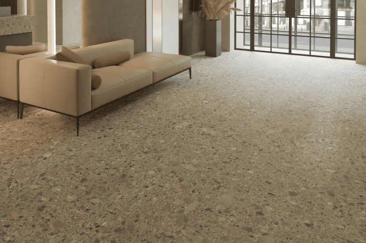 Керамогранит ПИАСТРЕЛЛА TP12662R terrazzo palladiana / терраццо палладиана матовый 60x120