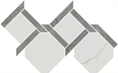 Керама Марацци / Kerama Marazzi ID167 РИАЛЬТО ДЕКОР 3 наборный лаппатированный обрезной 48x29,5