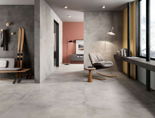 Италон Миллениум Сильвер Ступень Угловая / Italon Millennium Silver Scale Angle 33x120