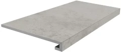 Керама Марацци / Kerama Marazzi SG850390R\GCF РИАЛЬТО СТУПЕНЬ клееная серый светлый матовый 33x80
