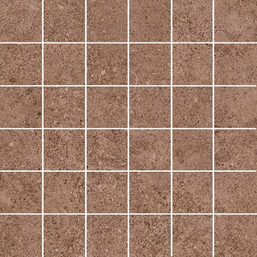 Керама Марацци / Kerama Marazzi KMD2MSA014BR РУССИЛЬОН Декор мозаичный коричневый матовый обрезной 30x30