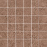 Керама Марацци / Kerama Marazzi KMD2MSA014BR РУССИЛЬОН Декор мозаичный коричневый матовый обрезной 30x30