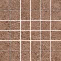 Керама Марацци / Kerama Marazzi KMD2MSA014BR РУССИЛЬОН Декор мозаичный коричневый матовый обрезной 30x30