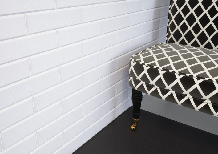 Клинкерная плитка Cerrad Foggia bianco 6,5x24,5