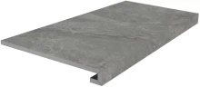 Керама Марацци / Kerama Marazzi SG850890R\GCF РИАЛЬТО СТУПЕНЬ клееная серый темный матовый 33x80