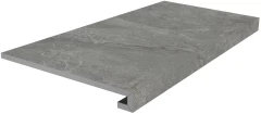 Керама Марацци / Kerama Marazzi SG850890R\GCF РИАЛЬТО СТУПЕНЬ клееная серый темный матовый 33x80
