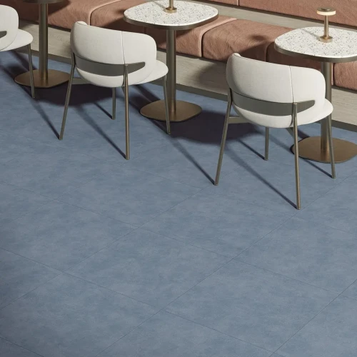 Керама Марацци / Kerama Marazzi ПРО ЧЕМЕНТО KM6060G0801R синий светлый матовый обрезной 60x60
